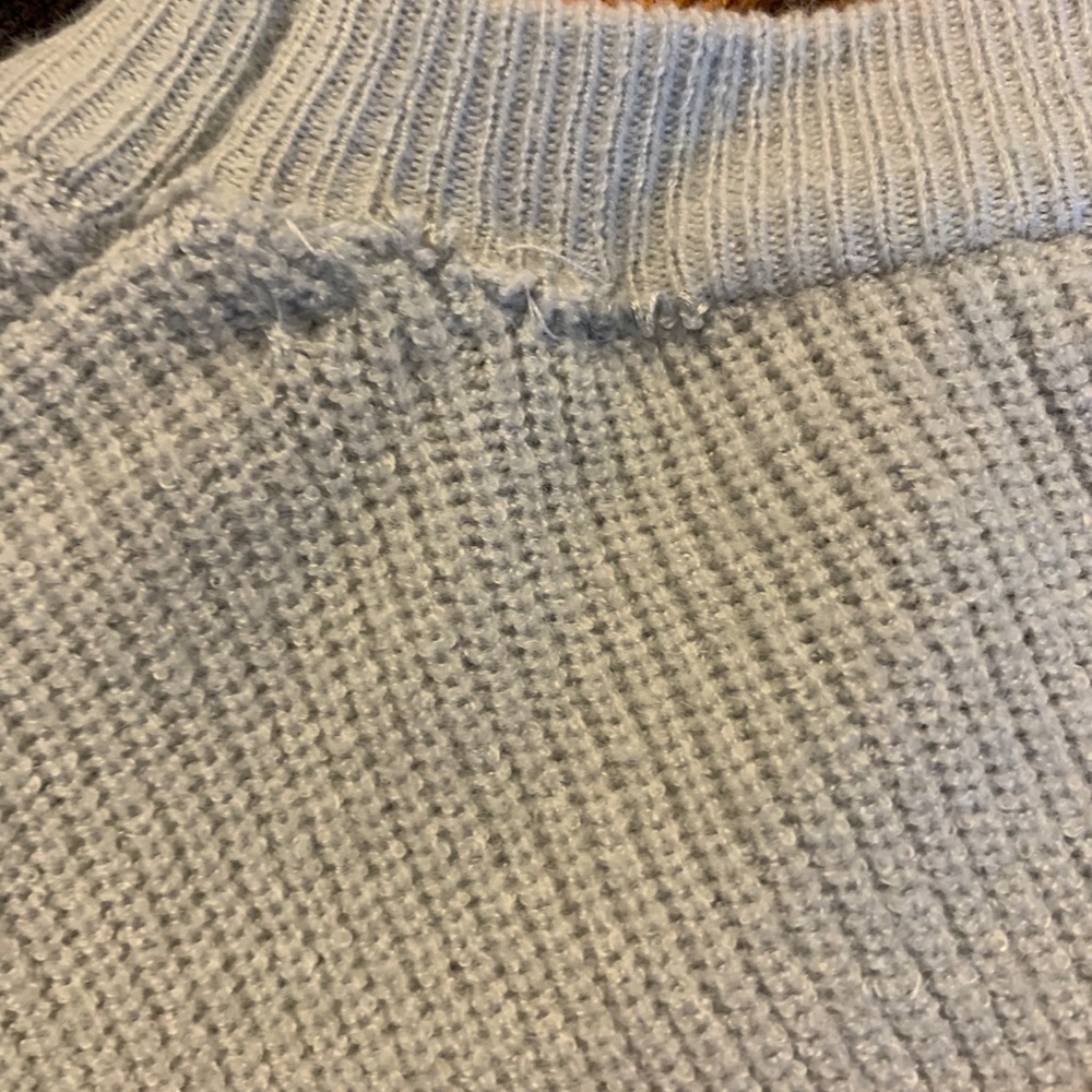 Vici Dolls Brady Striped Pocketed Sweater Medium - Picture 4 of 5